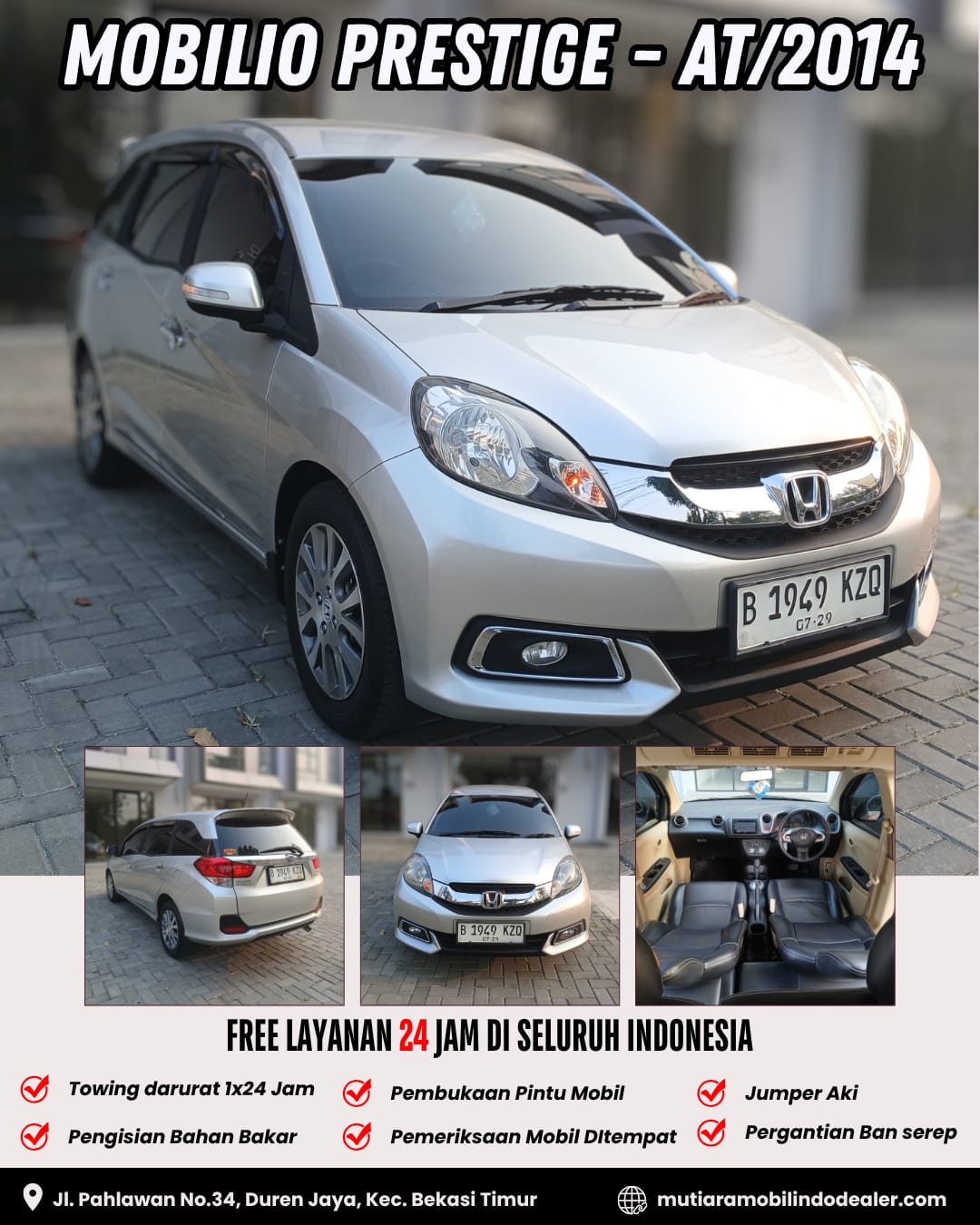 Honda Mobilio Prestige AT